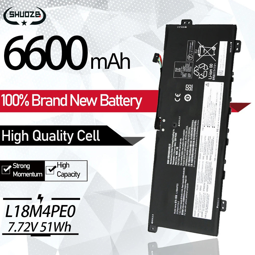 L18C4PE0 L18L4PE0 L18M4PE0 Battery For Lenovo Yoga C740-14IML-81TC006VGE SB10W67235 SB10W67368 5B10U