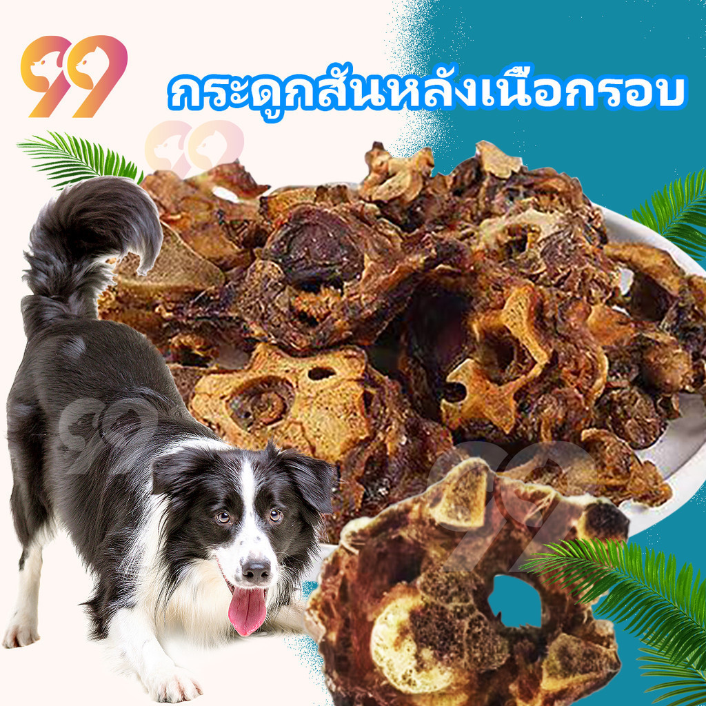 99PET กระดูกสุนัขแทะ ขนมหมา กระดูกขัดฟัน กระดูกวัว ขนมหมา กระดูกสันหลังเนื้อกรอบ