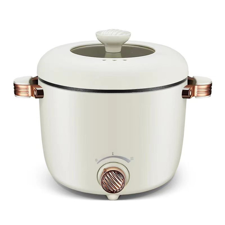 1.8L Electric Cooker Cooking Pot Set Non-stick Cookware Multipurpose Electric Cooking Hot Pot