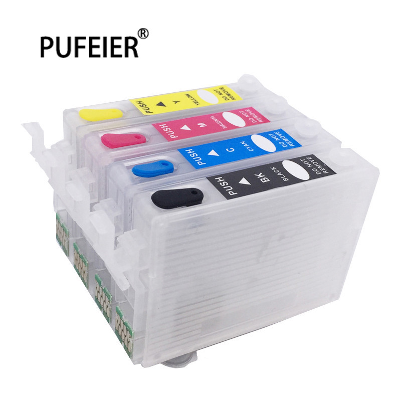 T2001 T200XL1-T200XL4 200XL Refillable Ink Cartridge With Chip For Epson XP-200 XP-300 XP-400 XP-310