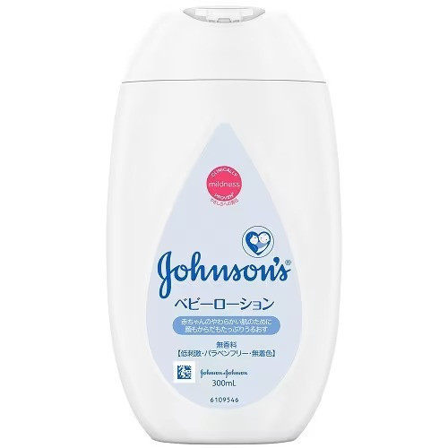Johnson & Johnson Baby Lotion, Fragrance Free, Slightly Scented, 300ML, for newborn babies and up Di