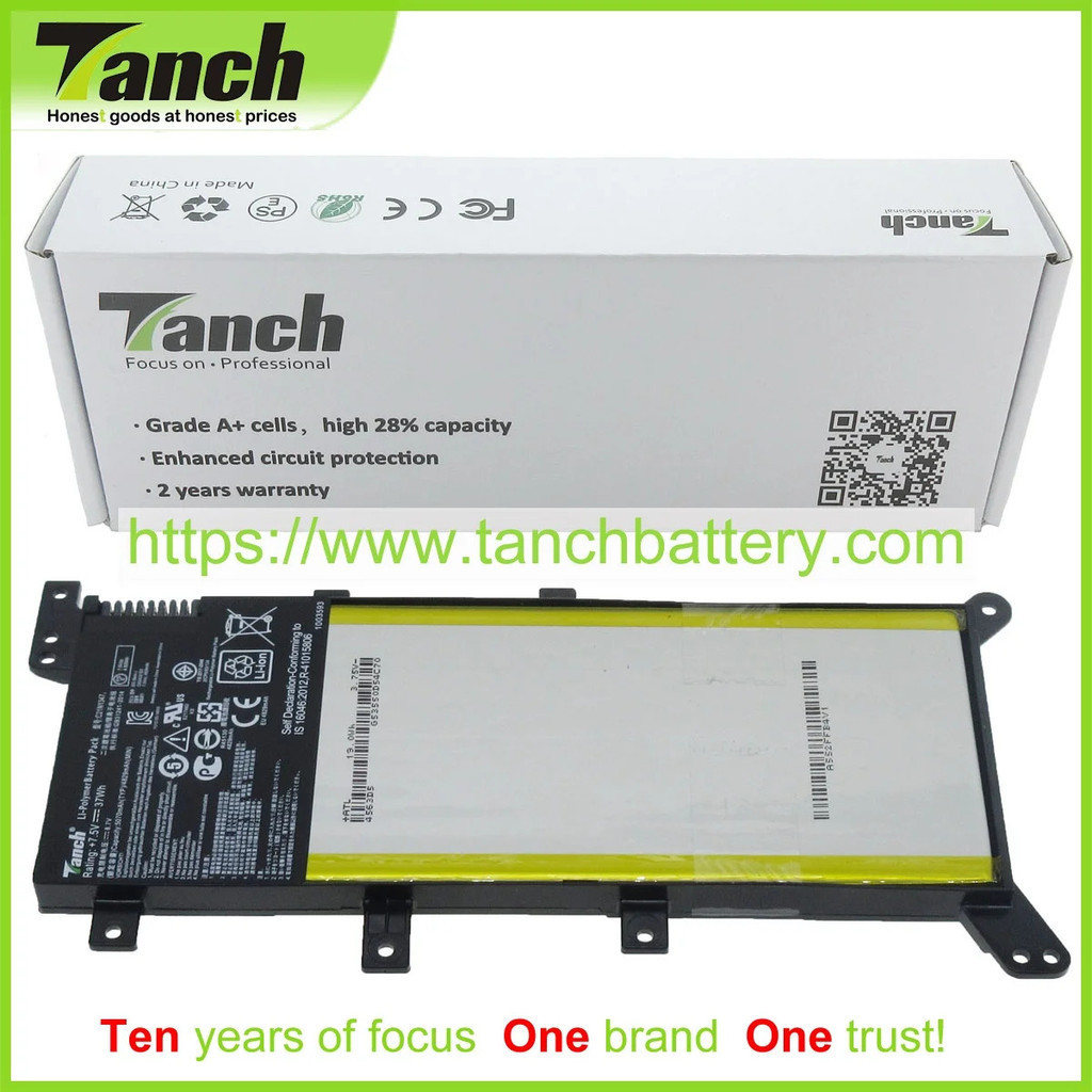 แบตเตอรี่แล็ปท็อป Tanch สำหรับ ASUS 0B200-01200000 0B200-01200200 0B200-01000300 0B200-01000400 7.5V