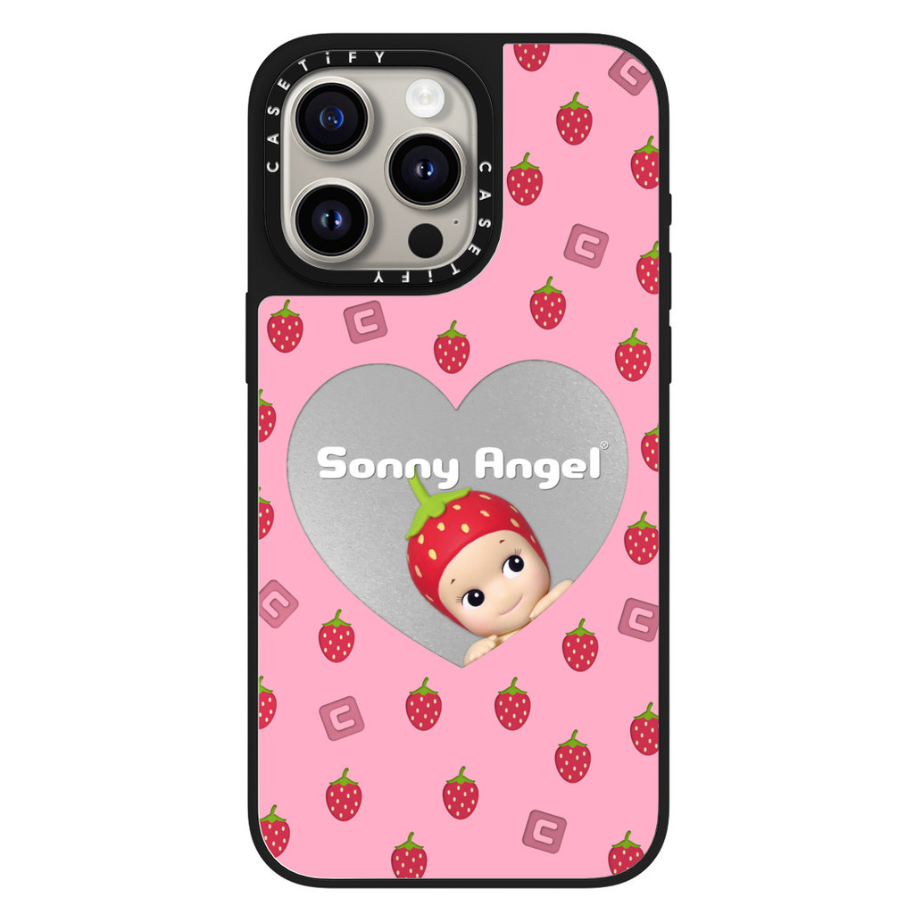 [พร้อมส่ง] CASETiFY | Sonny Angel Harvest Heart Strawberry