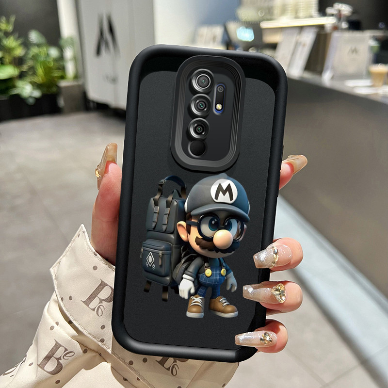 เคสสำหรับ Xiaomi Redmi 9 Redmi 9 Prime POCO M2 เคสซิลิโคนนิ่มกันตกรวมทุกอย่างลายมา