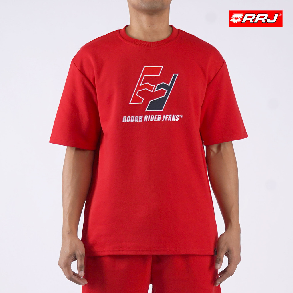 【COD】RRJ Basic Tees for Men Boxy Fitting Shirt Fashionable Trendy fashion Casual Round Neck T-shirt 