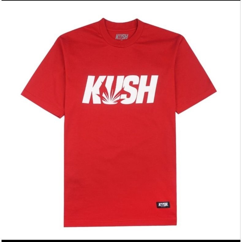 【High quality】KUSH Co. OG LOGO White (Red) Classic T-shirt