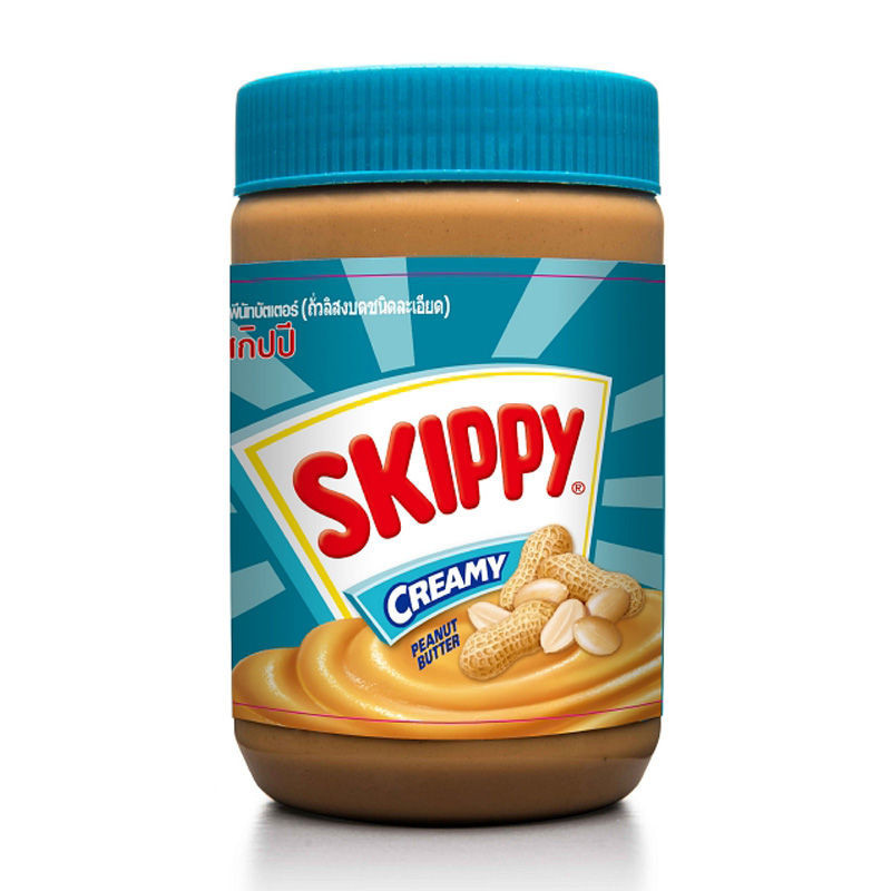 สกิปปีเนยถั่วทาขนมปังชนิดละเอียด 510กรัม / Skippy Creamy Peanut Butter 510g. [ของแห้งและเครื่องปรุง]