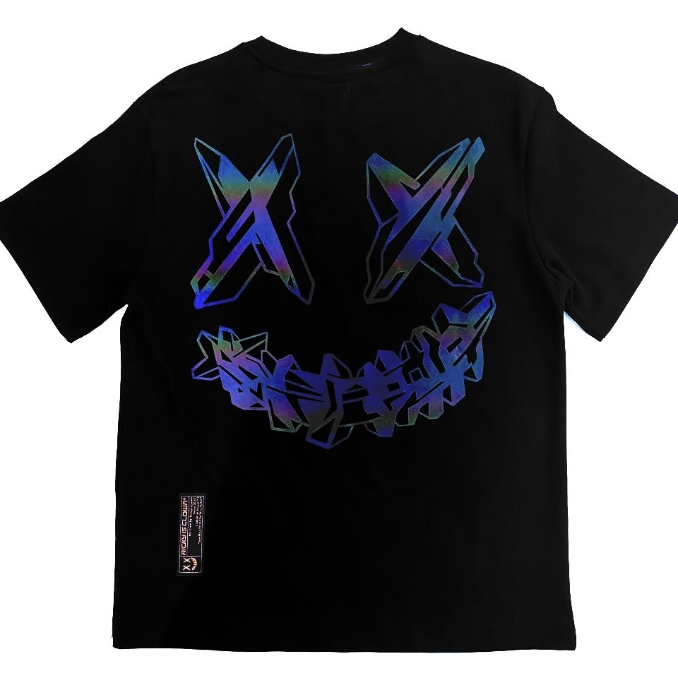 Rickyisclown reflective bone T-shirt