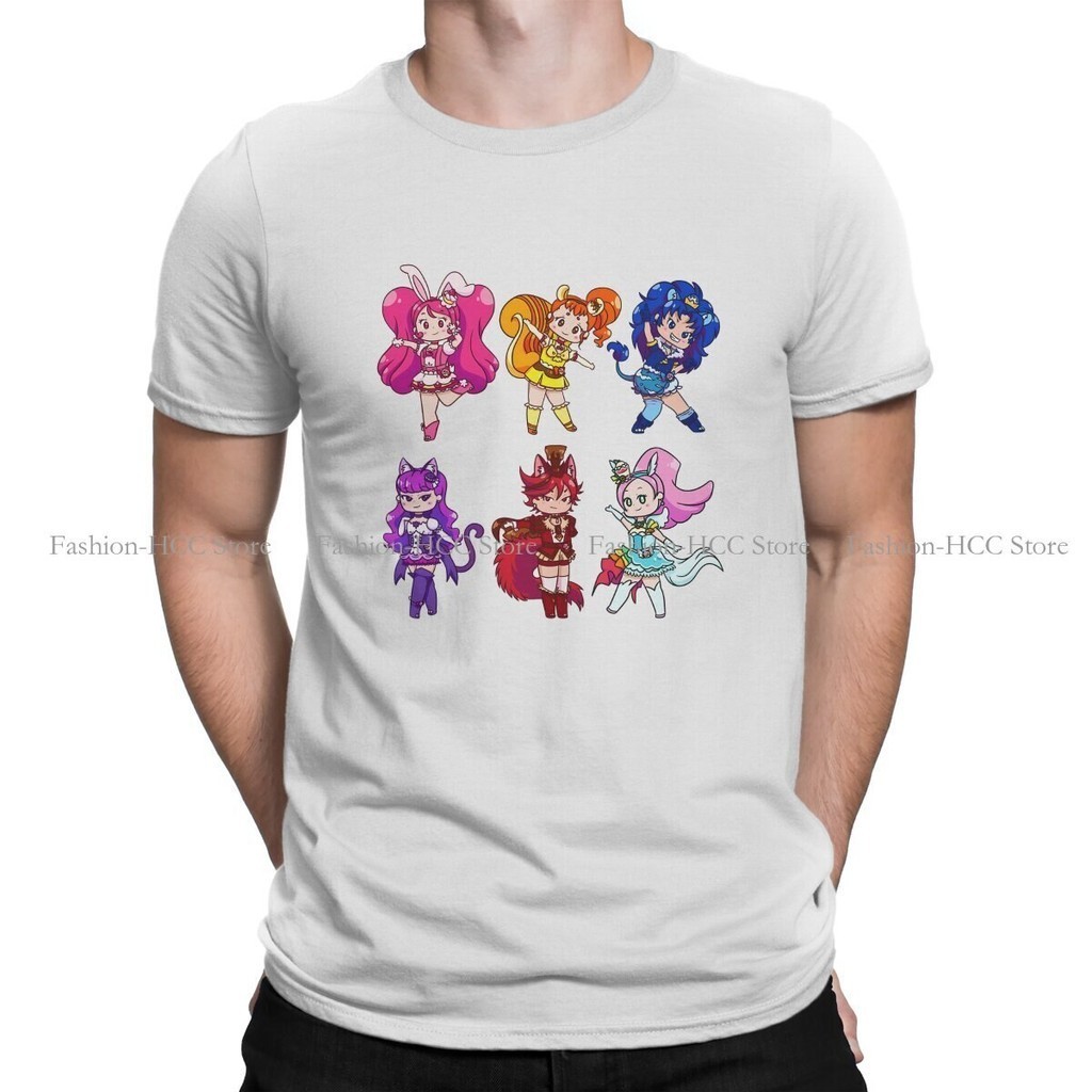 【COD】Pretty Cure Precure Anime Tshirt For Men Kirakira Precure A La Mode Soft Casual Tee T Shirt Hig