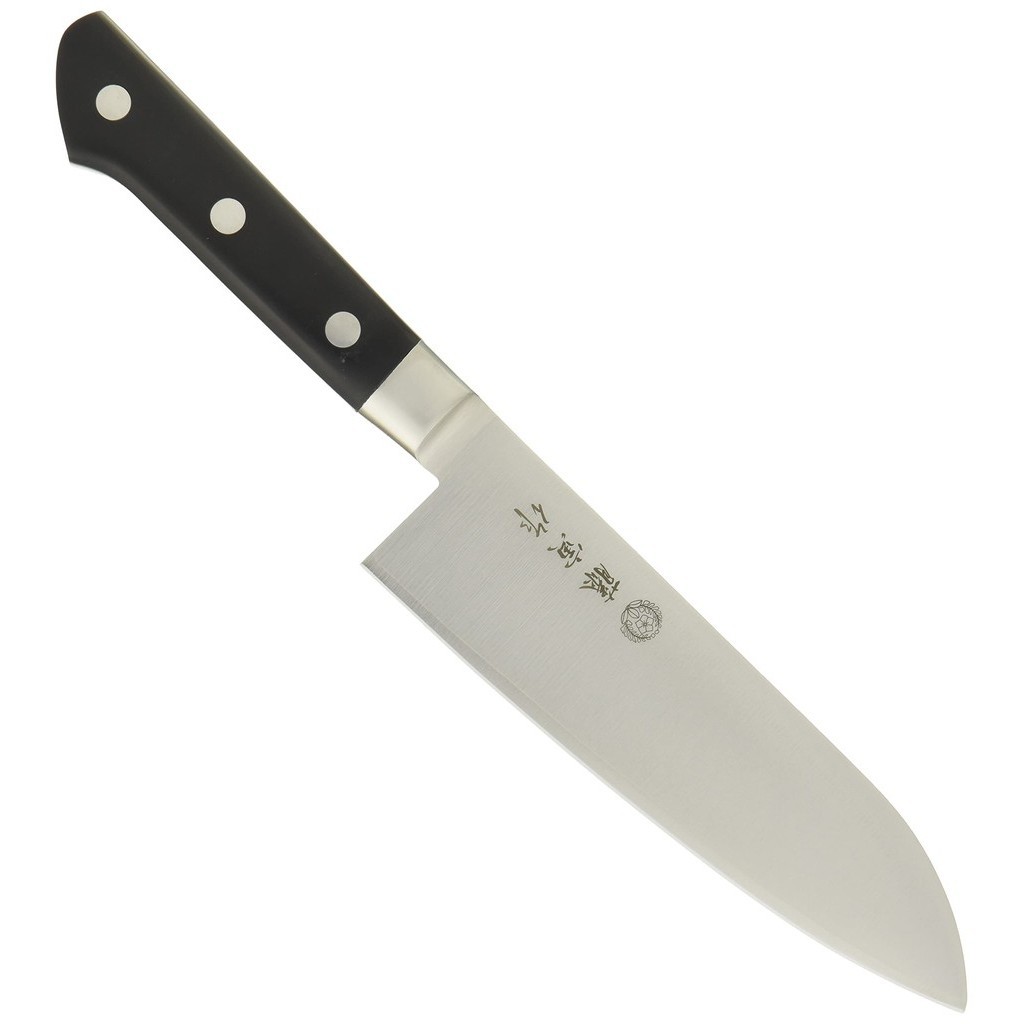 Fujitorasaku Made by Fujitora Santoku 170mm Made in Japan Cobalt Alloy Steel Double-edged All-Purpos