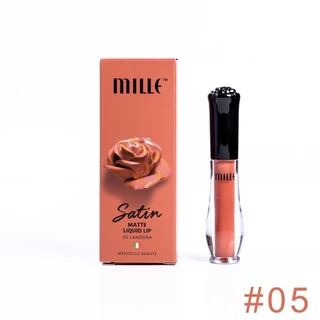 Mille ลิปจิ้มจุ่มเนื้อแมตต์ Satin Matte Liquid Lip 1.7g.