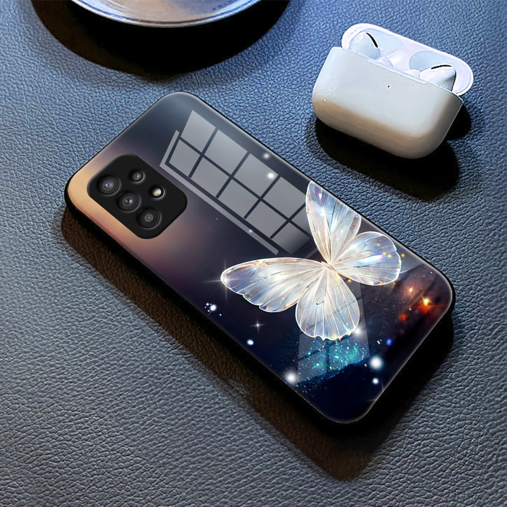 เคส กระจก Samsung a73 a71 a7 2018 a53 a52s a51 a50s a50 a42 a33 a32 a31 a30s a23 a22 a21s a20s a20 h3f1764