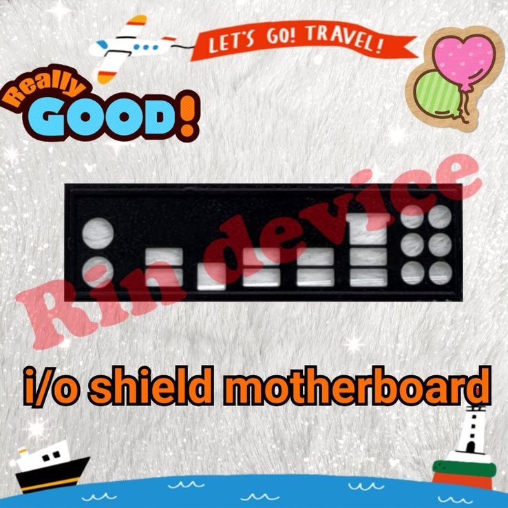 i/o shield Motherboard asus m5a97 r2.0   #ฝาหลังเมนบอร์ด