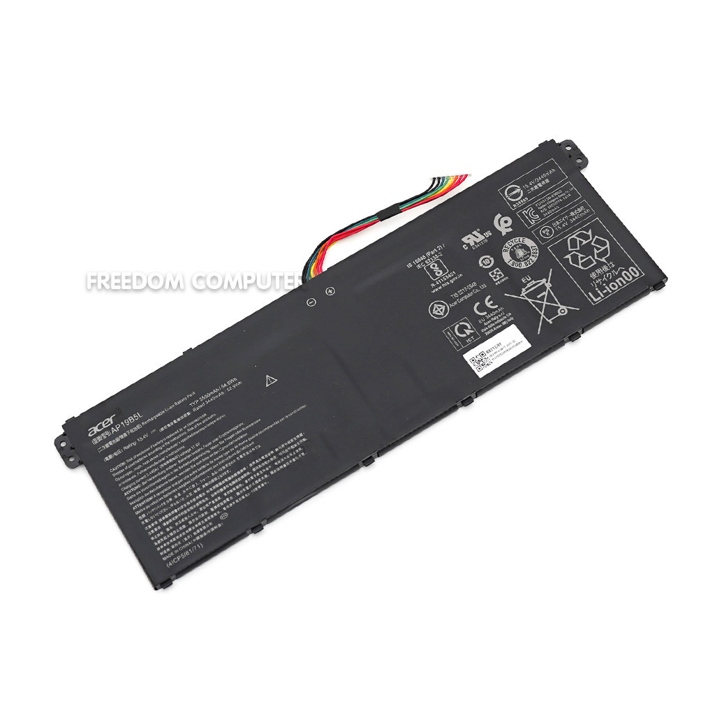แบตเตอรี่โน๊ตบุ๊ค(แท้) AP19B5L ACER Aspire A515-43 A515-44 BATTERY NOTEBOOK