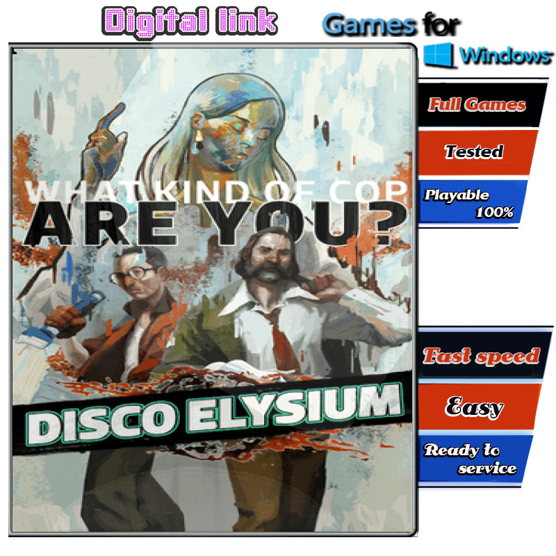 Disco Elysium The Final Cut เกม PC Game คอมพิวเตอร์ USB เสียบเล่นได้เลย