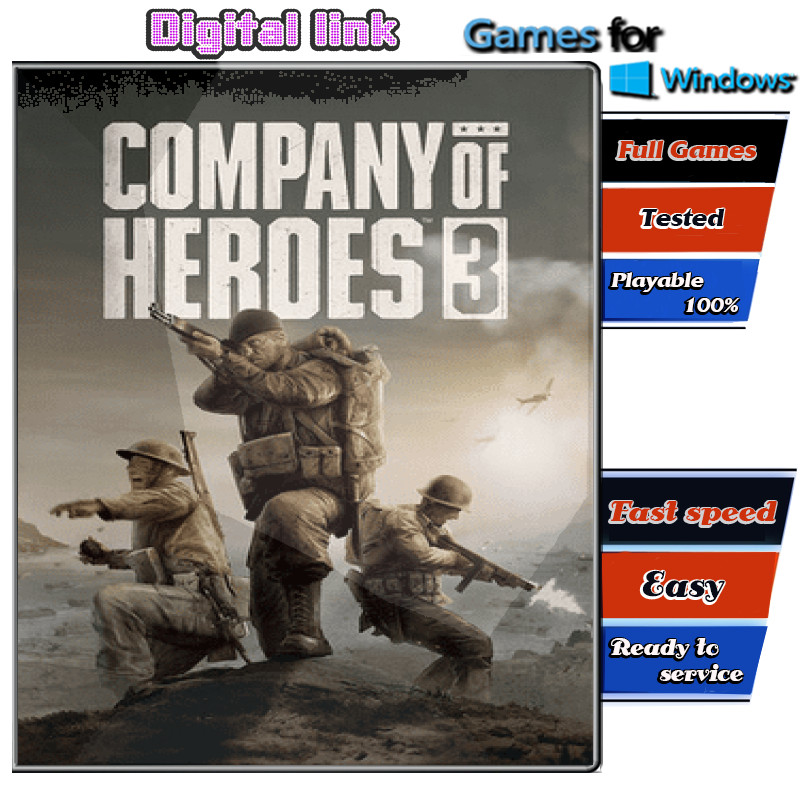 Company of Heroes 3 Premium Edition เกม PC Game คอมพิวเตอร์ USB เสียบเล่นได้เลย