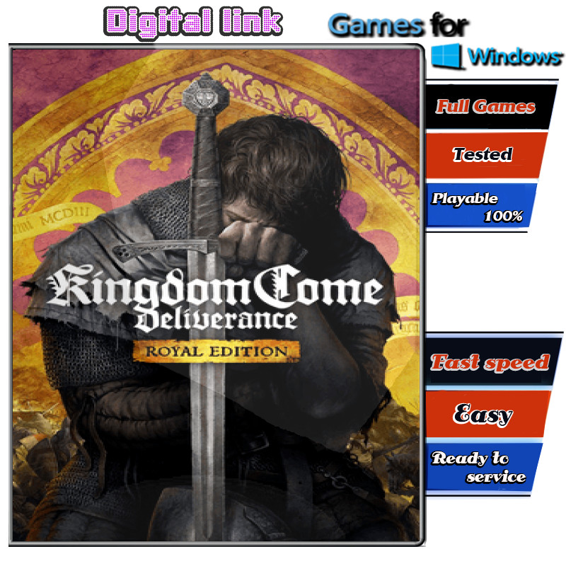 Kingdom Come Deliverance Royal Edition เกม PC Game คอมพิวเตอร์ USB เสียบเล่นได้เลย