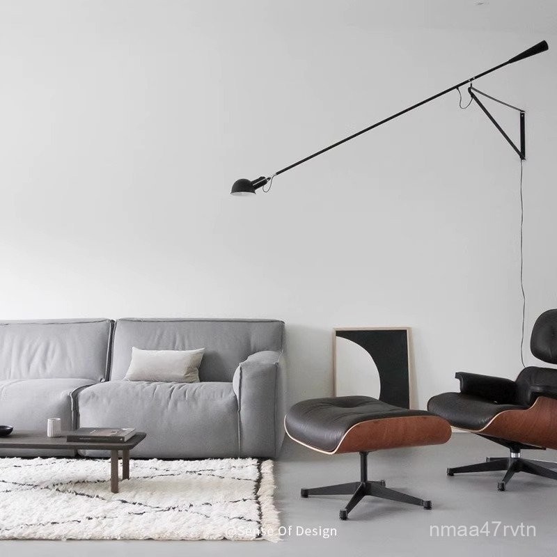 อิตาลีFLOS 265โคมไฟติดผนังออกแบบห้องนอนโคมไฟข้างเตียงแขนโยกสร้างสรรค์โคมไฟติดผนังหมุนได้ 0ASE