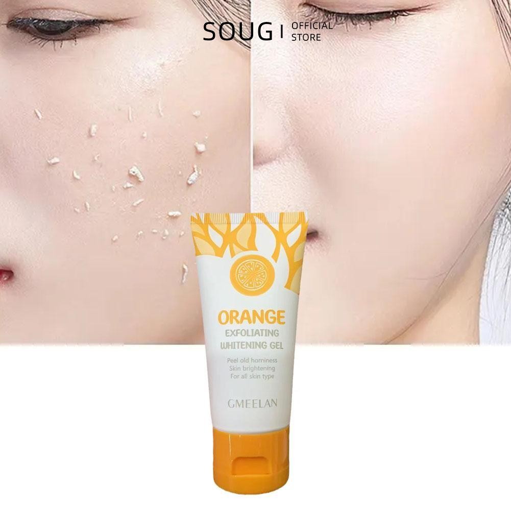 SOUG Gmeelan ORANGE เจลขัดผิว ไวท์เทนนิ่ง สครับ คลีนเซอร์ ครีมบํารุงผิว 50 มล.