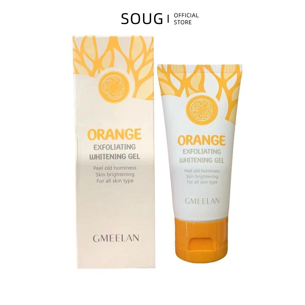 SOUG Gmeelan ORANGE เจลขัดผิว ไวท์เทนนิ่ง สครับ คลีนเซอร์ ครีมบํารุงผิว