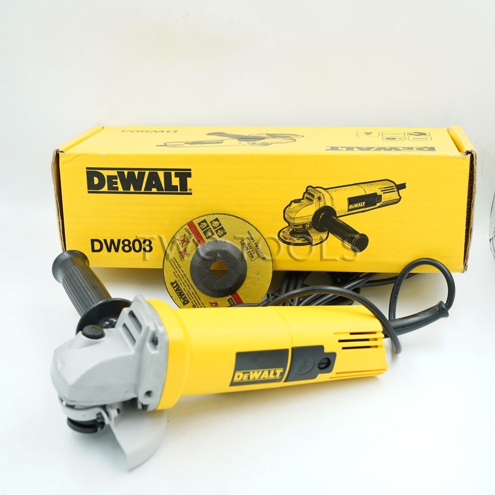 DEWALT เครื่องเจียรไฟฟ้า DW803 เจียรมือ ลูกหมู 4นิ้ว 800W