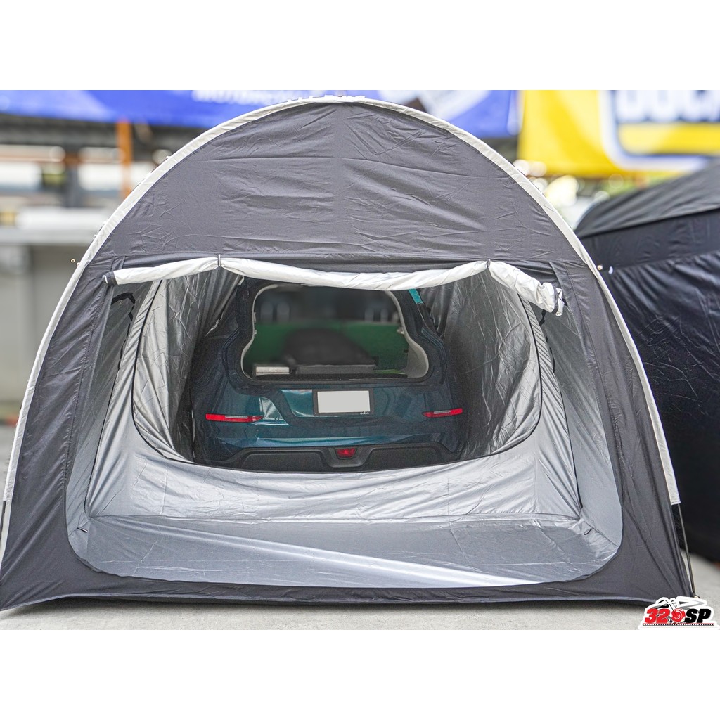 มีของพร้อมส่ง!! เต้นท์สนามติดรถยนต์ EV เต้นท์รถไฟฟ้า เต้นท์สปริงติดรถยนต์ เล็กพกพาง่าย ใช้งานสะดวก ส่งไว!! 320sp - รูปที่ 4