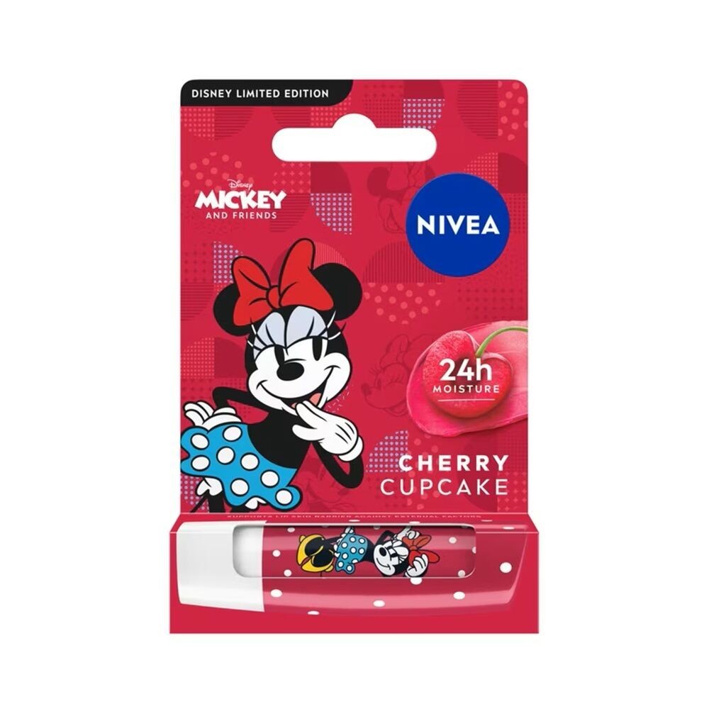 Nivea นีเวีย ลิป บาล์ม เชอร์รี่ คัพเค้ก แคร์ริ่ง 4.8 กรัม
