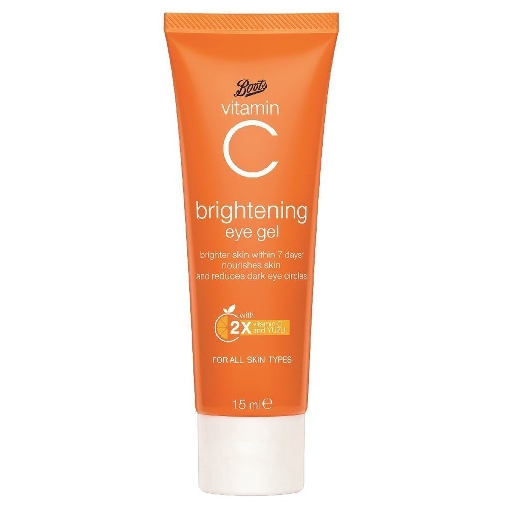 ซื้อ Boots Vitamin C Brightening Eye Gel 15ML - บู๊ทส์ วิตามิน ซี ไบรท์เทนนิ่ง อาย เจล 15 มล.