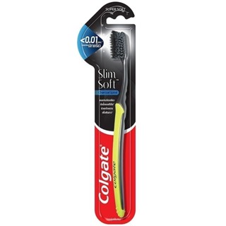 COLGATE TOOTHBRUSH Slim Soft Charcoal  คอลเกต แปรงสีฟัน สลิม…
