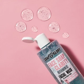 Soap & Glory Face Soap And Clarity Vitamin C Facial Wash 350Ml โซพ แอนด์ กลอรี่