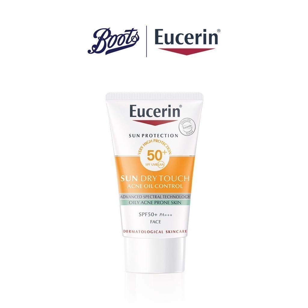 Eucerin ยูเซอริน Sun dry touch acne oil control 20ml