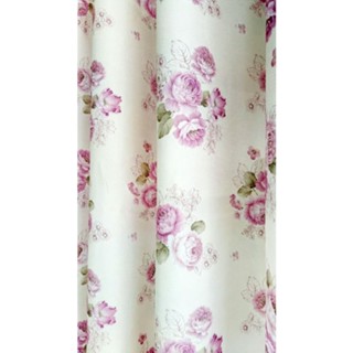ม่านพับรุ่นวินเทจ สีม่วงNo.04 ก.85*ส.200ซม./ผืน