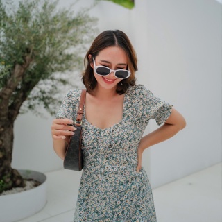 MyWay Brand : Dress ชุดเดรส - Jungle Daisy 👋เลื่อนดูขนาดที่รูปสุดท้ายน้า