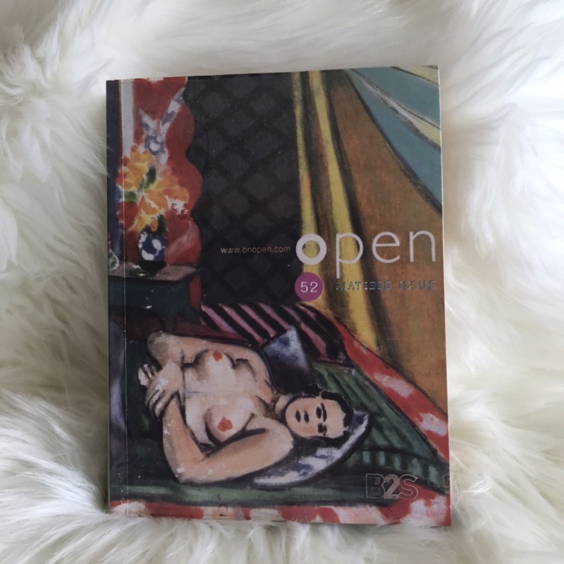 หนังสือมือสอง รวมบทความและคอลัมน์ open 52 MATISSE ISSUE หนังสือมือสองราคาถูก