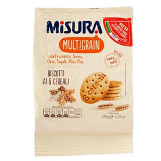 มิซูร่า บิสกิตธัญพืชมัลติเกรน Misura Multigrain Biscuit 120g.