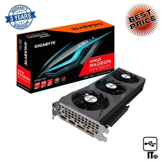 VGA GIGABYTE RADEON RX 6700XT EAGLE - 12GB GDDR6 ประกัน 3Y การ์ดจอ กราฟิกการ์ด