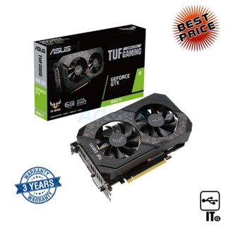 VGA ASUS GEFORCE GTX 1660 TI TUF EVO 6G GAMING - 6GB GDDR6 ประกัน 3Y การ์ดจอ กราฟิกการ์ด