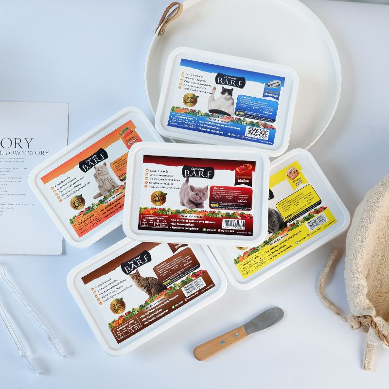 (ลิ้งนี้เฉพาะจัดส่งตจว.)อาหารบาร์ฟ Supreme BARF สำหรับสุนัขและแมว
