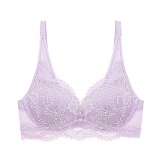 Triumph เสื้อชั้นในไม่มีโครงสวมใส่สบาย รุ่น Love Lace HU DV-R รหัส 10214165 สีม่วง 00OU