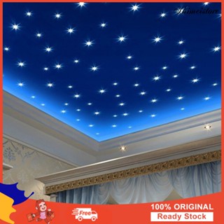 76Pcs Stars เรืองแสงใน Dark Ceiling สติ๊กเกอร์ติดผนังสำหรับห้อง