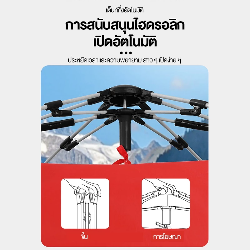 เต็นท์ CAMEL CROWN อัตโนมัติ 3-4 คน thumbnail 3
