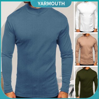 Yyr_ เสื้อแขนยาว แบบเรียบ