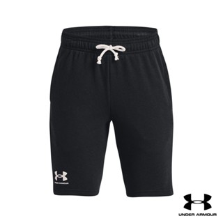 Under Armour UA Boys Rival Terry Shorts อันเดอร์ อาร์เมอร์ กางเกงออกกำลังกายสำหรับเทรนนิ่ง สำหรับเด็กผู้ชาย