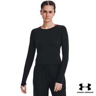 Under Armour UA Womens HydraFuse Long Sleeve Layer เสื้อออกกำลังกายแขนยาว เทรนนิ่ง สำหรับผู้หญิง