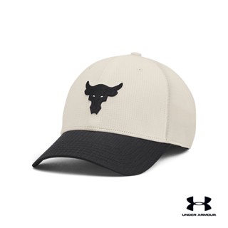 Under Armour UA Mens Project Rock Trucker Hat อันเดอร์ อาร์เมอร์หมวกสำหรับเทรนนิ่ง สำหรับผู้ชาย