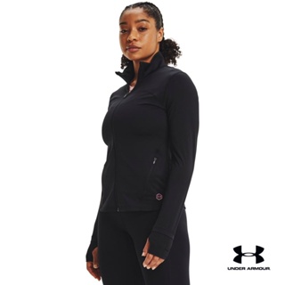 Under Armour UA Womens RUSH™ Full Zip อันเดอร์ อาเมอร์ เสื้อเทรนนิ่ง สำหรับผู้หญิง รุ่น RUSH™ Full Zip