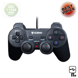 Controller Analog NUBWO (NJ-43) ประกัน 1Y จอยเกม จอยคอนโทรลเลอร์