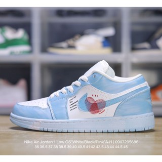 Nike Air Jordan 1 retro Low top OG AJ1 Jordan Generation รองเท้าผ้าใบลําลอง ข้อสั้น เหมาะกับการเล่นกีฬา