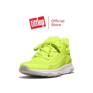 FITFLOP VITAMIN FFX KNIT รองเท้าผ้าใบผู้หญิง รุ่น FS2-A26 สี ELECTRIC YELLOW