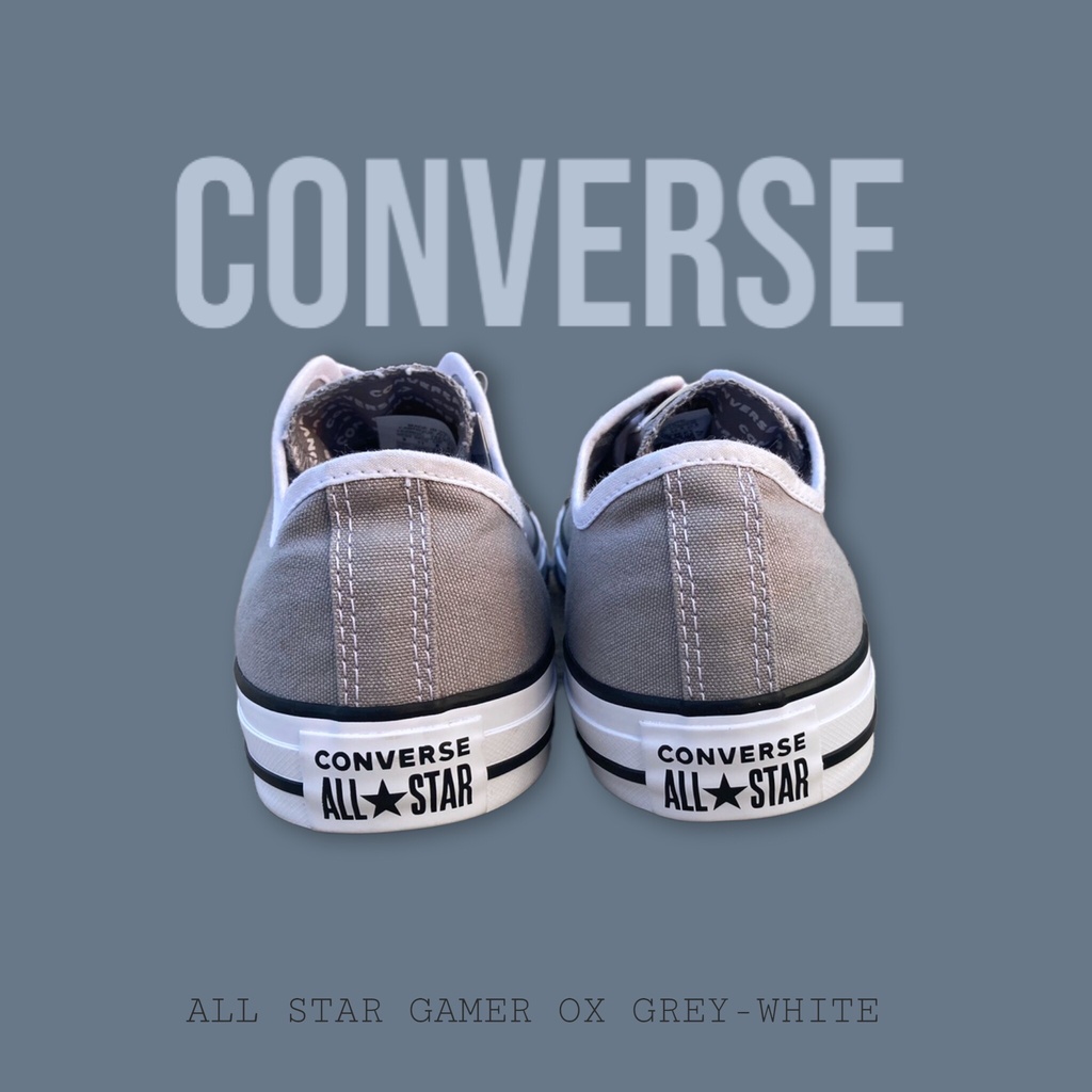 ☫♂Converse All star gamer ox Grey-white